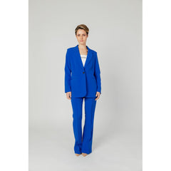 Only Blue Recycled Polyester Blazer -   -  Only.