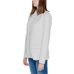 Only Beige Polyester Blazer -   -  Only.