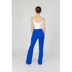 Only Blue Recycled Polyester Pant -   -  Only.