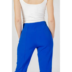 Only Blue Recycled Polyester Pant -   -  Only.