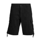 Jack Jones Black Cotton Bermuda -   -  Jack Jones.