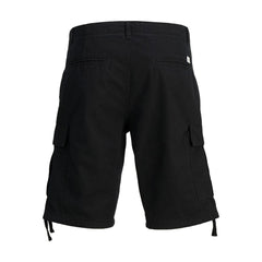 Jack Jones Black Cotton Bermuda -   -  Jack Jones.