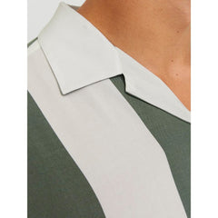 Jack Jones Green Viscose Shortsleeve -   -  Jack Jones.