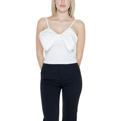 Only White Organic Cotton Tank Top -   -  Only.