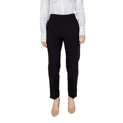 Sandro Ferrone Black Polyester Pant -   -  Sandro Ferrone.