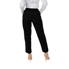 Sandro Ferrone Black Polyester Pant -   -  Sandro Ferrone.