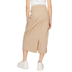 Street One Beige Cotton Skirt -   -  Street One.