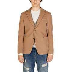 Gianni Lupo Beige Cotton Blazer -   -  Gianni Lupo.