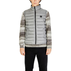 Gianni Lupo Gray Polyamide Sleveless Jacket -   -  Gianni Lupo.