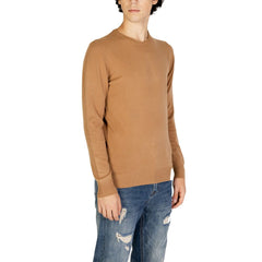 Gianni Lupo Brown Polyester Sweater -   -  Gianni Lupo.