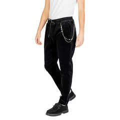 Gianni Lupo Black Cotton Pant -   -  Gianni Lupo.