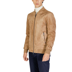Gianni Lupo Beige Polyester Jackets & Coat -   -  Gianni Lupo.