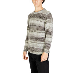 Gianni Lupo Gray Polyacrylic Sweater -   -  Gianni Lupo.