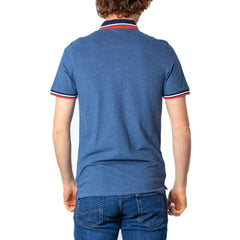 Jack Jones Blue Cotton Polo Shirt -   -  Jack Jones.
