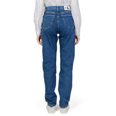 Calvin Klein Jeans Blue Cotton Slim Fit Jean -   -  Calvin Klein Jeans.