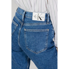 Calvin Klein Jeans Blue Cotton Slim Fit Jean -   -  Calvin Klein Jeans.