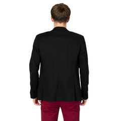 Gianni Lupo Black Cotton Blazer -   -  Gianni Lupo.