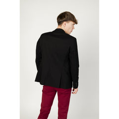 Gianni Lupo Black Cotton Blazer -   -  Gianni Lupo.