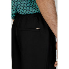 Gianni Lupo Black Polyester Pant -   -  Gianni Lupo.