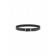 Guess Black Leather Belt -   -  Guess.