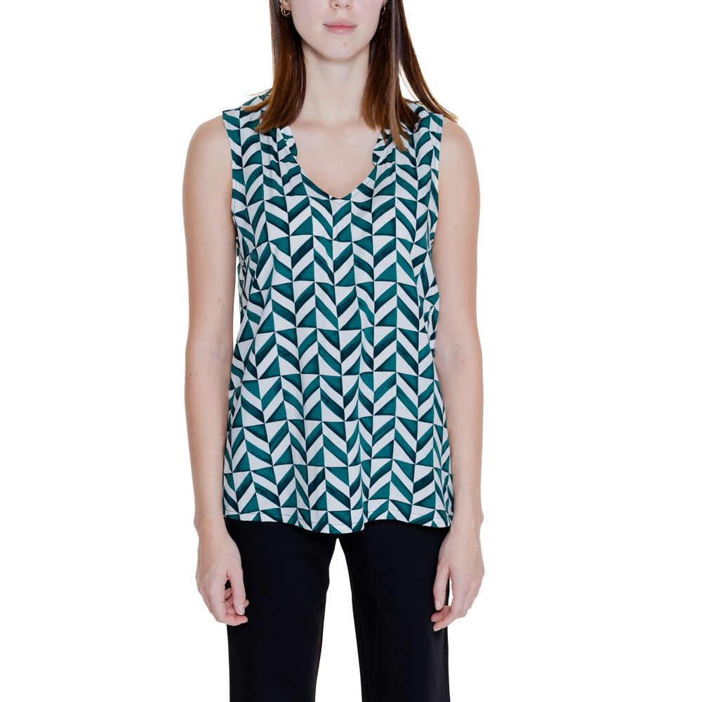 Street One Green Viscose Tank Top -   -  Street One.