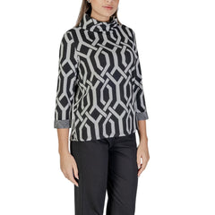 Street One Black Polyester Sweater -   -  Street One.