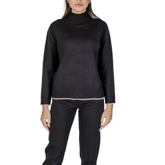 Street One Black Polyester Sweater -   -  Street One.