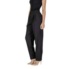 Vila Clothes Black Polyester Pant -   -  Vila Clothes.