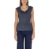 Street One Blue Viscose Tank Top -   -  Street One.