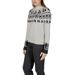 Street One Cream Cotton Sweater -   -  Street One.