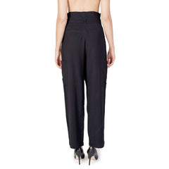Vila Clothes Black Viscose Pant -   -  Vila Clothes.