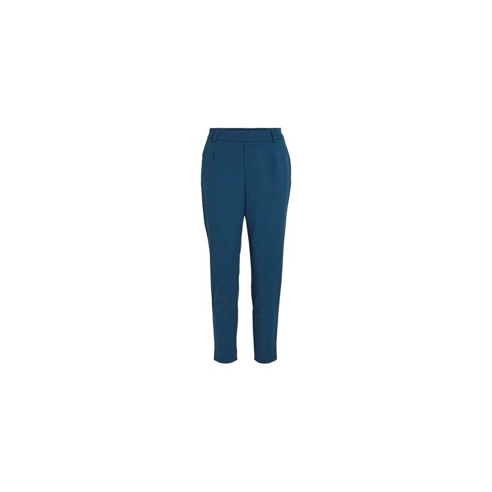 Vila Clothes Blue Polyester Pant -   -  Vila Clothes.