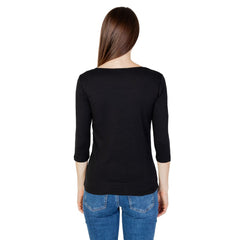 Street One Black Cotton Long Sleeve -   -  Street One.