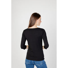 Street One Black Cotton Long Sleeve -   -  Street One.
