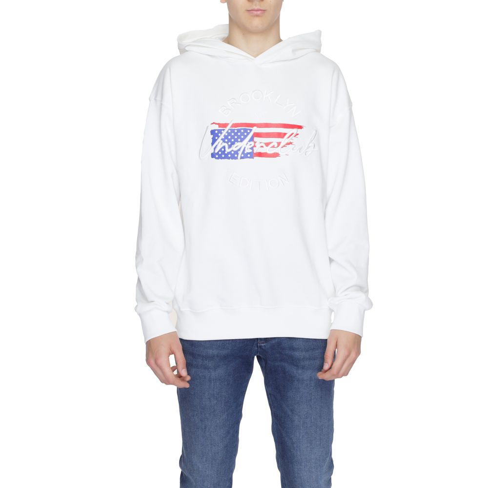 Underclub White Cotton Hoody -   -  Underclub.