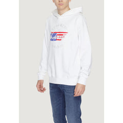 Underclub White Cotton Hoody -   -  Underclub.