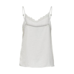 Jacqueline De Yong White Polyester Tank Top -   -  Jacqueline De Yong.