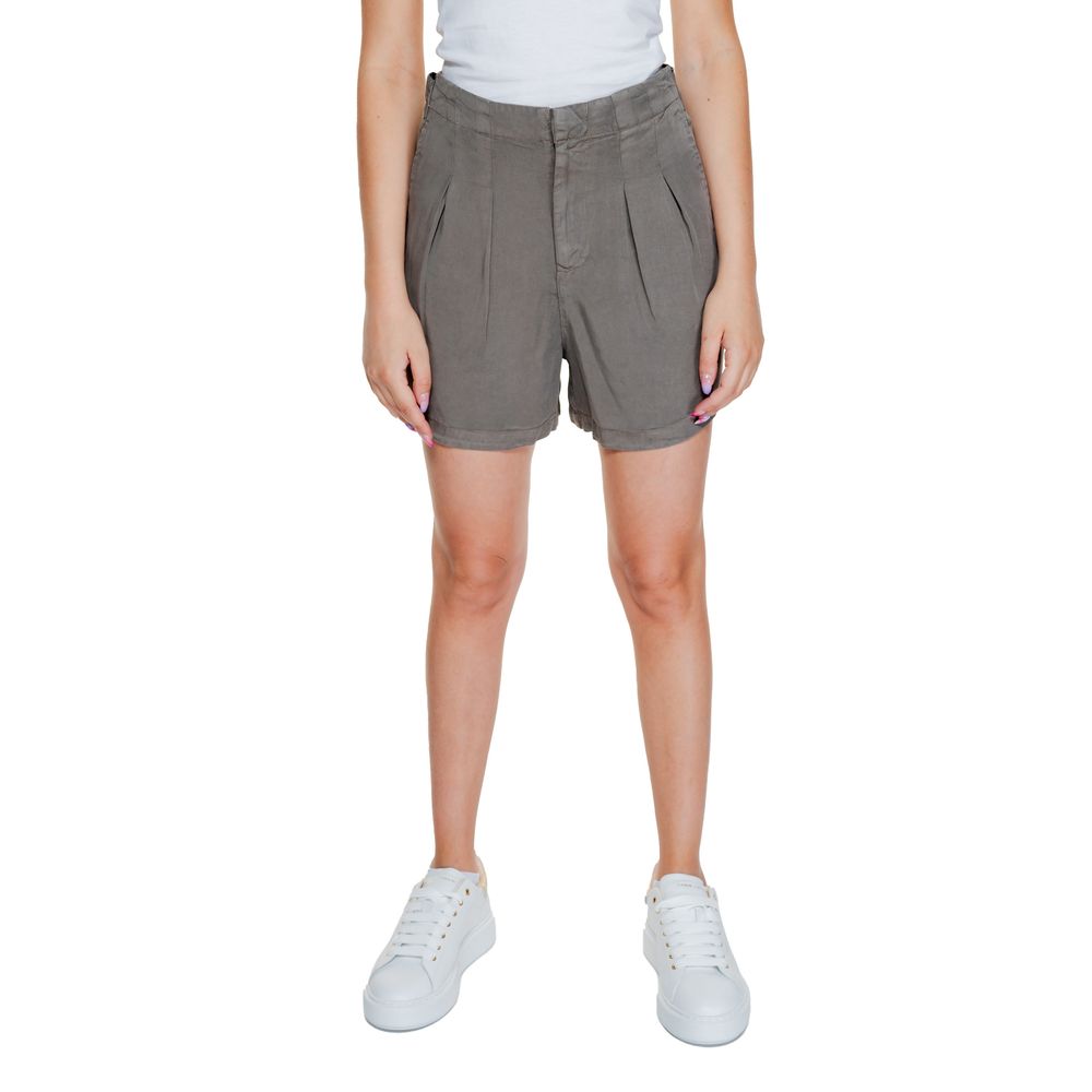Vero Moda Beige Lyocell Short -   -  Vero Moda.