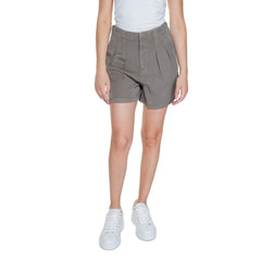 Vero Moda Beige Lyocell Short -   -  Vero Moda.