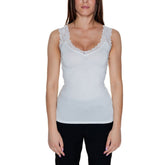 Vero Moda White Viscose Tank Top -   -  Vero Moda.