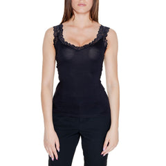 Vero Moda Black Viscose Tank Top -   -  Vero Moda.