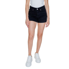 Vero Moda Black Cotton Short -   -  Vero Moda.