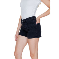 Vero Moda Black Cotton Short -   -  Vero Moda.