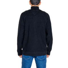 Tommy Hilfiger Jeans Black Cotton Cardigan -   -  Tommy Hilfiger Jeans.