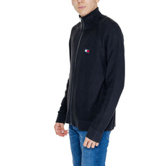 Tommy Hilfiger Jeans Black Cotton Cardigan -   -  Tommy Hilfiger Jeans.