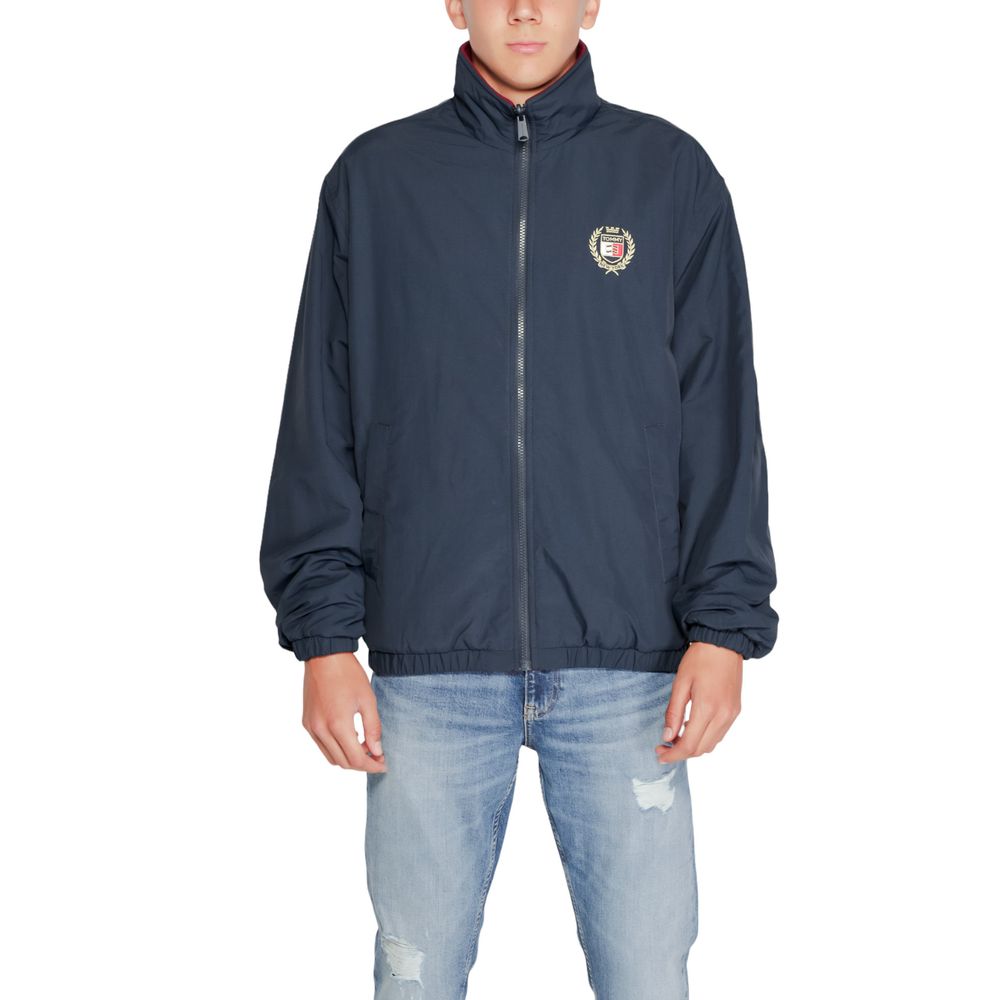 Tommy Hilfiger Jeans Blue Recycled Polyester Jackets & Coat -   -  Tommy Hilfiger Jeans.