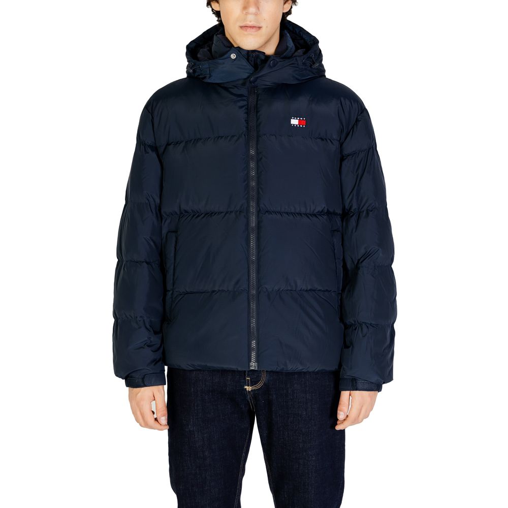 Tommy Hilfiger Jeans Blue Recycled Polyester Jackets & Coat -   -  Tommy Hilfiger Jeans.