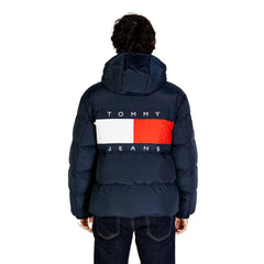 Tommy Hilfiger Jeans Blue Recycled Polyester Jackets & Coat -   -  Tommy Hilfiger Jeans.