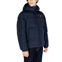 Tommy Hilfiger Jeans Blue Recycled Polyester Jackets & Coat -   -  Tommy Hilfiger Jeans.