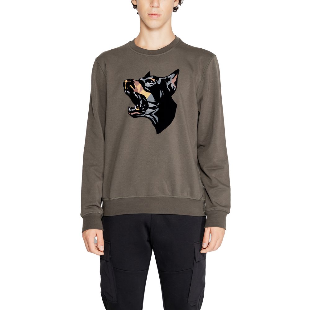 Antony Morato Green Cotton Sweatshirt -   -  Antony Morato.